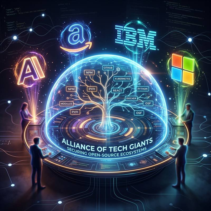 Archive visual context for: Enter the Akrites Alliance: Can Tech Giants Standardize Open-Source Trust in the Age of AI Code Generators?