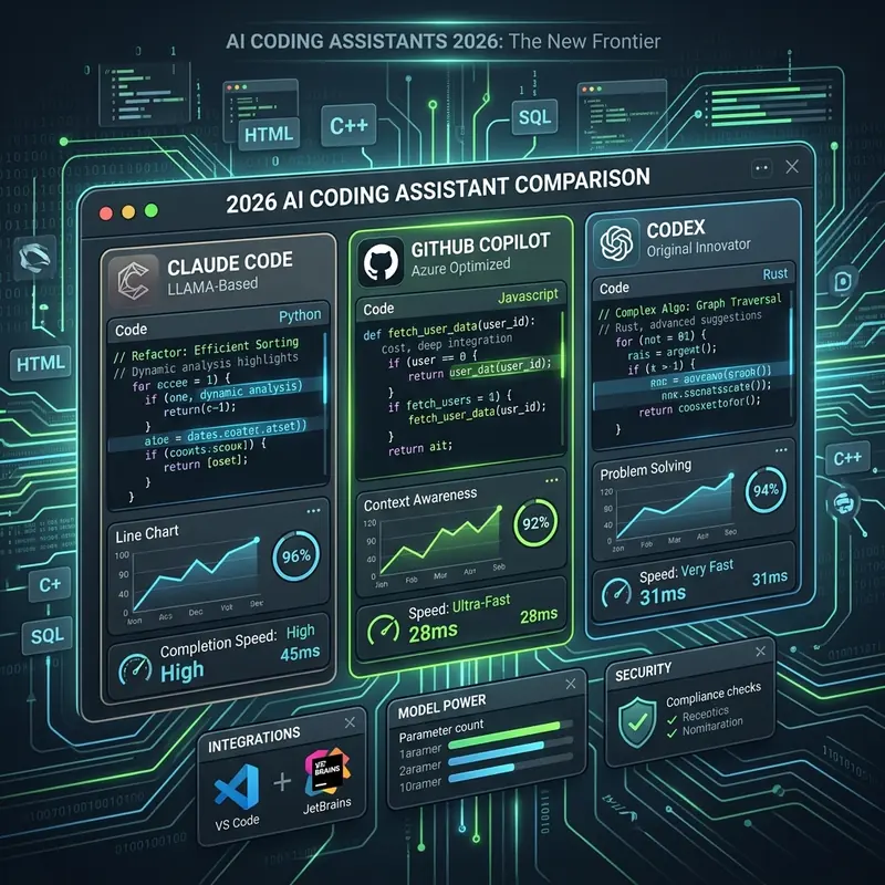 Archive visual context for: Best AI Coding Assistants 2026: Claude Code vs GitHub Copilot vs Codex
