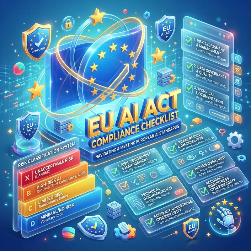 Archive visual context for: EU AI Act Compliance Checklist: The Developer's Guide